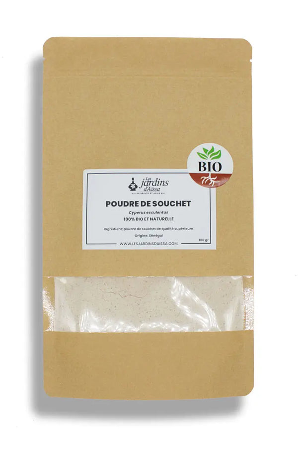 Poudre de souchet bio et naturelle